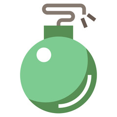 bomb line icon,linear,outline,graphic,illustration
