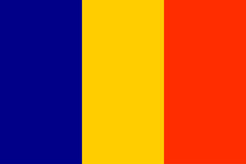 National flag of Romania.