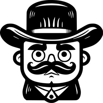 recommend clip art: Mexico - Minimalist and Flat Logo - Vector illustration