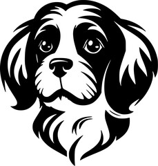 Dog - High Quality Vector Logo - Vector illustration ideal for T-shirt graphic