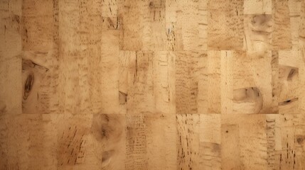 Wood fiber texture in brown color. Generative AI.