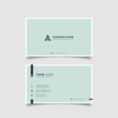 Modern professional business card creative design