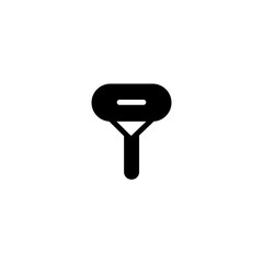 spa razor safety solid icon
