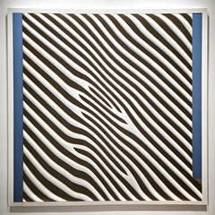 Zebra Maze 1 "Graphic, Abstract Transformations: Exploring Boundaries and Expressions"