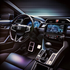 interior of a car