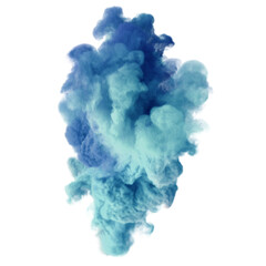 Fototapeta premium Smoke 3D Shapes Transparent PNG Images