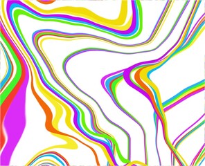 abstract background cheerful colorful lines of different bright colors