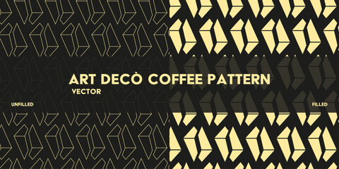 Coffee Art Dec&ograve; patterns
