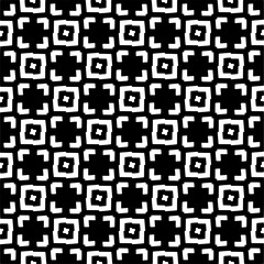 Seamless vector background with repeat pattern. Black and white color. Perfect for fashion, textile design, cute themed fabric, on wall paper, wrapping paper, fabrics and home decor.