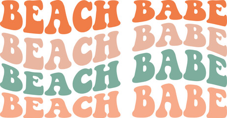 Retro summer svg design, summer svg design