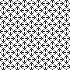 Seamless vector background with repeat pattern. Black and white color. Perfect for fashion, textile design, cute themed fabric, on wall paper, wrapping paper, fabrics and home decor.