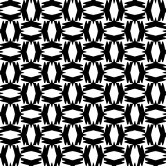 Seamless vector background with repeat pattern. Black and white color. Perfect for fashion, textile design, cute themed fabric, on wall paper, wrapping paper, fabrics and home decor.