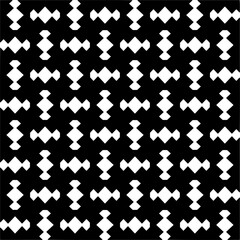 Seamless vector background with repeat pattern. Black and white color. Perfect for fashion, textile design, cute themed fabric, on wall paper, wrapping paper, fabrics and home decor.