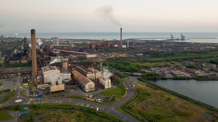 Port Talbot steel works