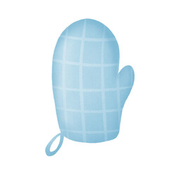 oven glove cooking kitchenware. chefs protective potholder to cook.