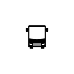 Bus icon isolated on white background