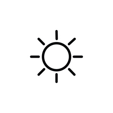 Sun icon design collection