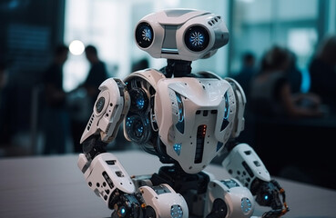Embracing the AI Renaissance: A Vision of a Future Imbued with Advanced Robotics, Transforming Everyday Life and Pioneering the New Era of Artificial Intelligence and Robots.