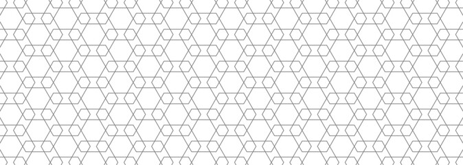 Historic Decorative All Over pattern. Vintage tilework and textiles grey Geometric Design. Abstract art.