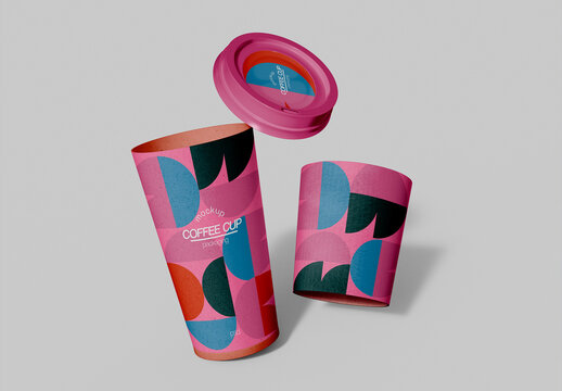 Take away Coffee Cup Mockup