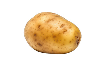 Cut-out Fresh Potato