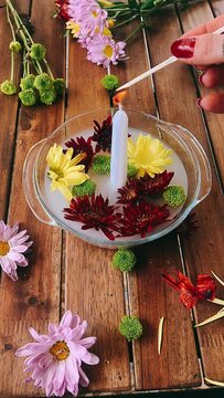 spa still life with candles and flowers, food, flower, spa, healthy, wood, fresh, vegetable, green, beauty, candle, white, red, salt, tea, natural, leaf, health, nature, herb, table, salad, closeup, 