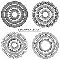 pattern mandala design template