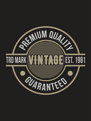 Vintage t-shirt design vector