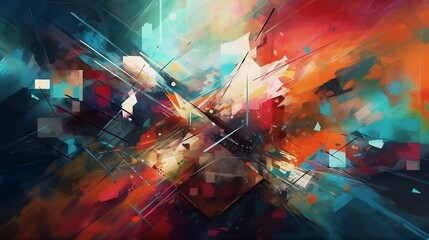 abstract background, generative AI