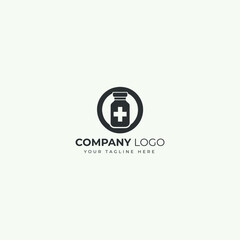 Vector pharmacy logo Design