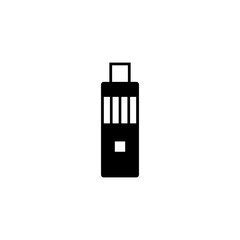 Electronic cigarette icon isolated on transparent background