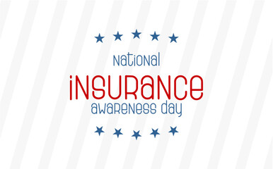 Fototapeta premium national Insurance Awareness day