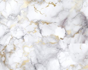 The background is white marble. (Generative AI)