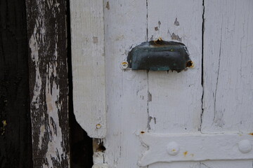 vieux volet en bois