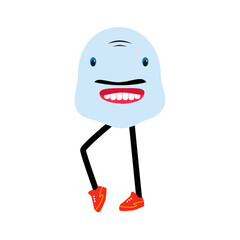 Whale character 