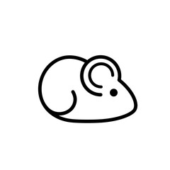  mouse - vector icon
