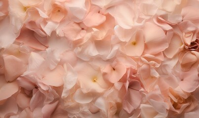  a close up of a bunch of flowers with pink petals.  generative ai