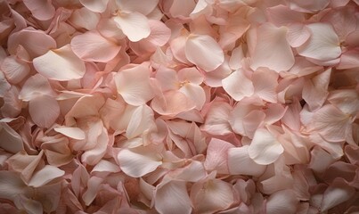  a close up of a bunch of pink flowers on a table.  generative ai