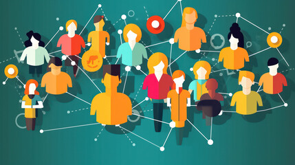 Threads of Connectivity: Exploring the Social Network Connection Concept. Generative AI