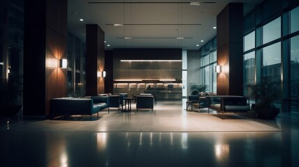 modern interior of an office