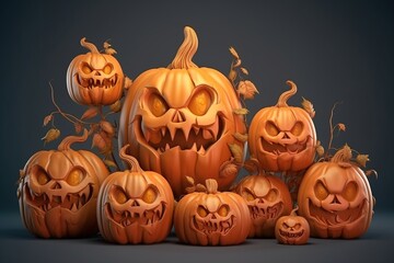 halloween background -Ai