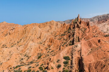 Skazka (Fairytale) Canyon - the most unusual and picturesque gorge on the southern shore of...