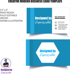 Modern Creative Business Card Template Design