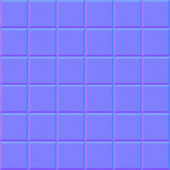 Floor tile normal map