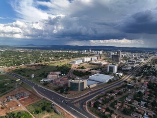 Fototapeta na wymiar Gaborone Central Business District, Botswana, Africa
