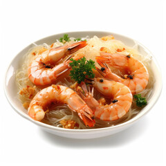 shrimp grilled delicious seasoning spices with rice