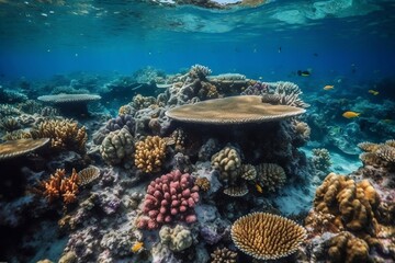 coral reef wallpaper