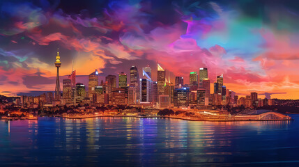 
Harbour Serenade: Sydney's Vibrant Rhapsody