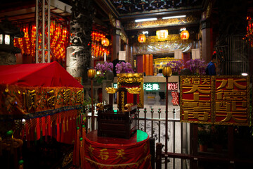 Tianhou palace temple in Taipei
