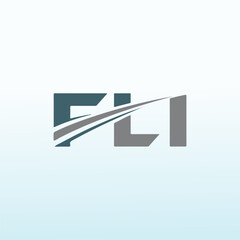 Freight brokerage needs clean logo FLI
